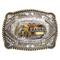And West Kansas Beaded Arrow Buckle - 537-818m